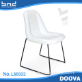 modern fashion white leather dining chair hot sale